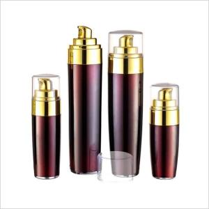 Wholesale 15ml 30ml Cosmetic Airless Bottle 60ml 90ml Round Airtight Pump Bottle from china suppliers