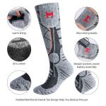 Men Women Battery Powered Hiking Warm Socks Thermal Heated Socks For Cold