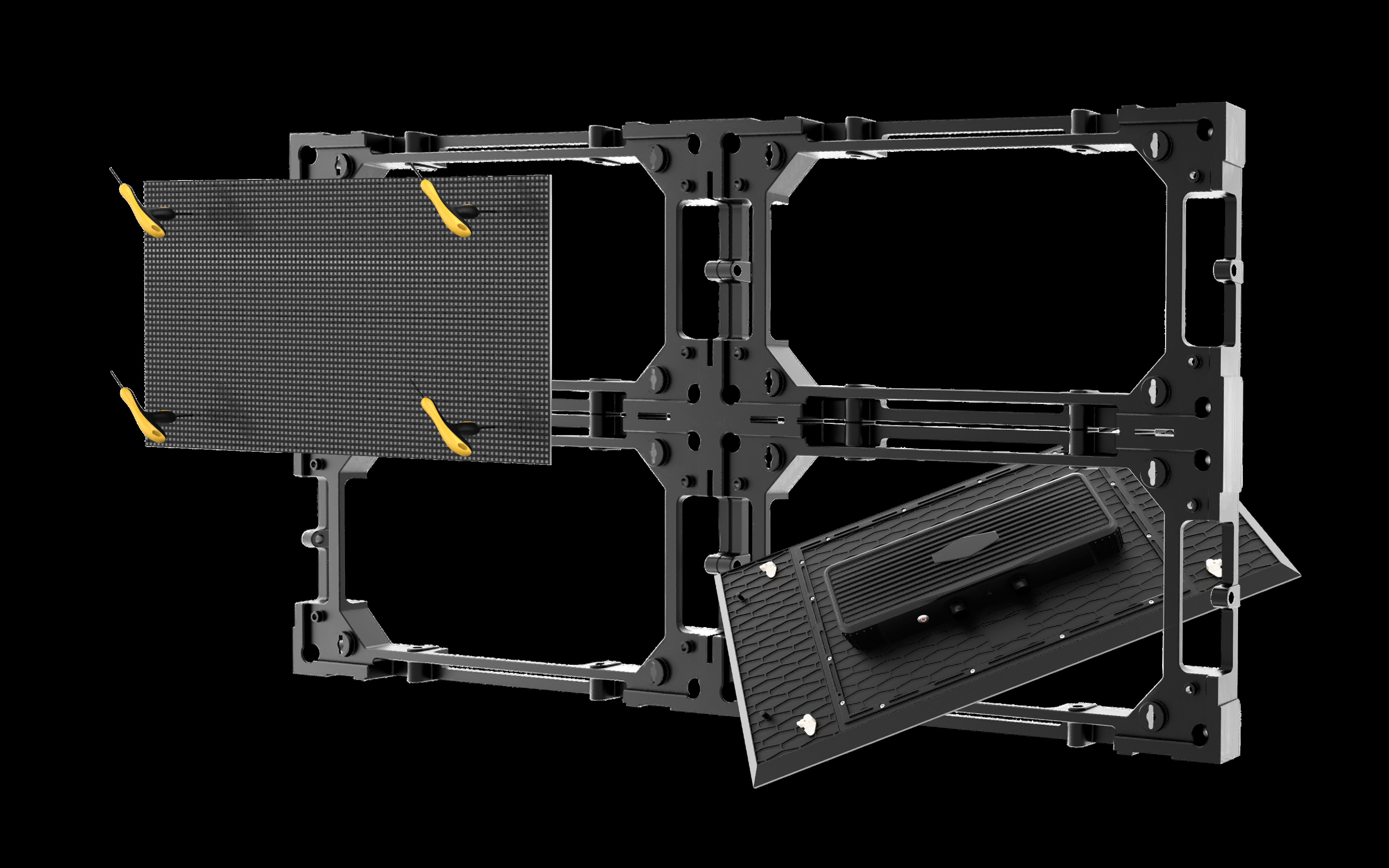 Wireless Led Display Screen Outdoor 1ftx2ft Modular LED Panel - High Brightness, Lightweight, And Waterproof