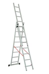 Wholesale Household 3x8 Aluminium Multi Purpose Ladder 150kgs / 330 Lbs Load Capacity from china suppliers