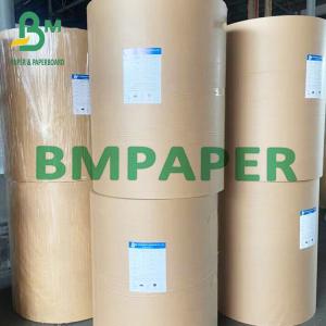 Wholesale Brown Roll Packing High Strenth Extensible Paper For Chemical Bag 50-120gsm from china suppliers
