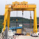 Antiswing Rail Mounted Container Gantry Crane 30ton 40Ton 50Ton