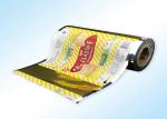 10 Colors Printed Plastic Packaging Film Roll FDA Approved Food Grade Moister
