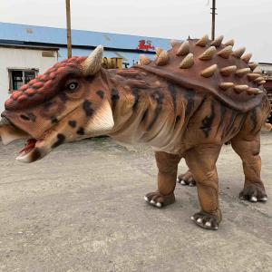 Wholesale Natural Color Realistic Dinosaur Costume Manual Control Ankylosaurus Costume from china suppliers