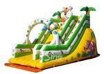 6 meters high commercial grade kids jungle inflatable slide for sale