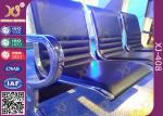 Public Shopping Mall Waiting Area Chairs, Hospital Waiting Seats Covered PU