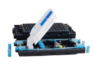 Wholesale Inline Aerial Splice Enclosure for manhole / Outdoor Fiber Optic Splice from china suppliers