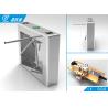 Buy cheap 304 Stainless Steel Vertical Tripod Turnstile Channel Width 550 Mm Anti - from wholesalers
