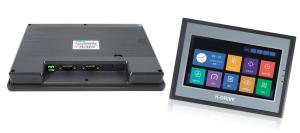 China Plastic 480×272 HMI Display Touch Screen , Industrial Small HMI Panel on sale