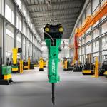 Hydraulic Skid Steer Rock Hammer 13 ton Breaker For Excavator Building