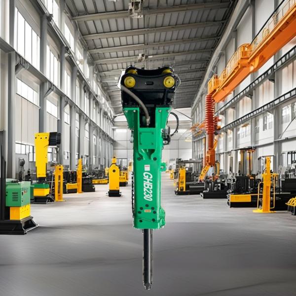 Hydraulic Skid Steer Rock Hammer 13 ton Breaker For Excavator Building