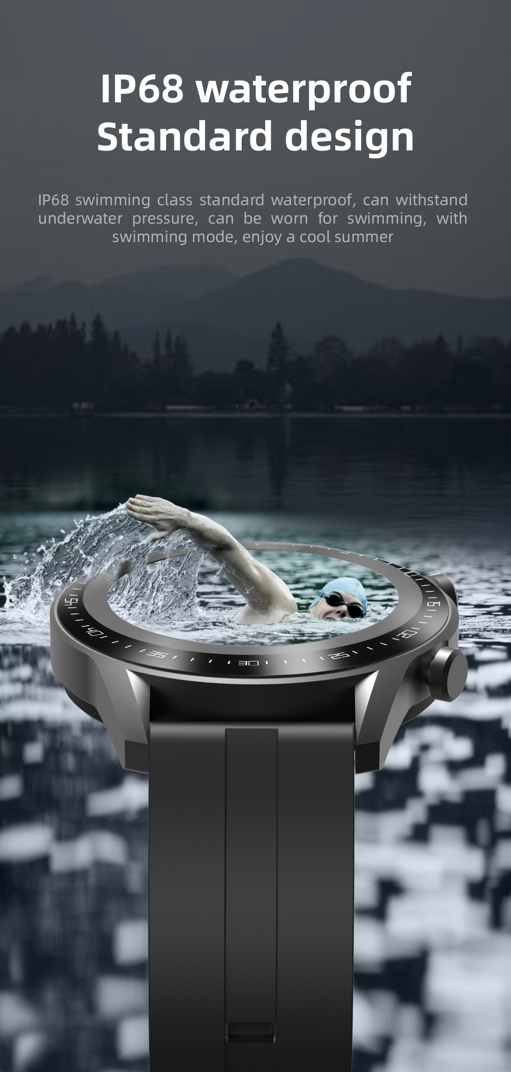 2021 Newest bracelet waterproof inteligentes BLE sport Suitable Huawei smart watch