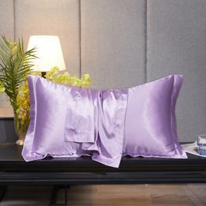 Wholesale Bedsure 22 Momme Satin Silk Pillow Cover , Iso King Size Satin Pillowcase from china suppliers