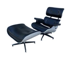 Wholesale Vintage Aviator Mid Century Eames Leather Lounge Recliner Chair And Ottoman from china suppliers