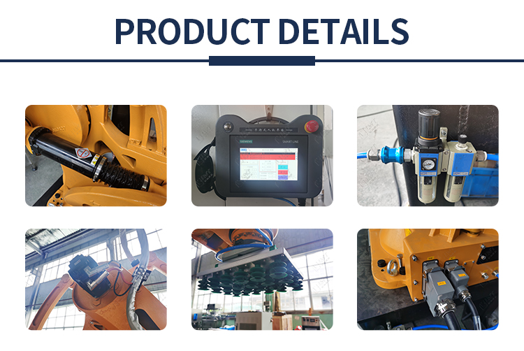 Automatic Robot Palletizer For Carton / Case / Box / Bag Palletizing