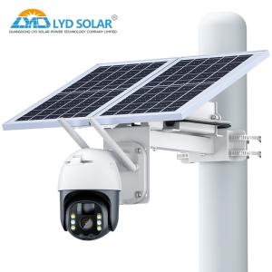 Wholesale 3.7V 2600mah*6pcs Solar Powered 4g Security Camera SD Card from china suppliers