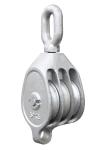 Chrome Painting Triple Sheave Pulley Block 4”x1 5”x1 , 2 Ton Snatch Block