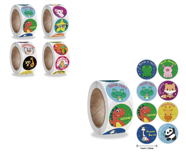Custom Sticker Labels Shape Customization with Heat Resistance Glue and Customization