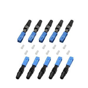 Wholesale Singlemode Fiber Optic 3.0mm FTTH Products SC UPC Fast Connector 60mm from china suppliers