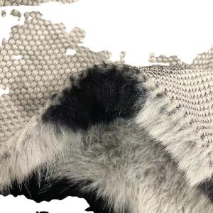 Wholesale 100% Polyester Front Material Women's Faux Fur Textile Material Fabric for Garments from china suppliers