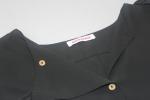 Loose Abd Large Size Fashion Ladies Blouse Black Color Womens Chiffon Shirt