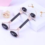 56g Rose Quartz Facial Roller , Jade Massage Roller For Face Massage