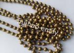 Gun Metal Color Ball Chain Beaded Curtain For Hotel Decoration