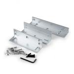 ZL-Bracket and 180KG electric magnetic door gate Lock Installed on Wooden Metal