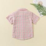 High quality clothing boys plain tops design children shirts Preppy Style cotton