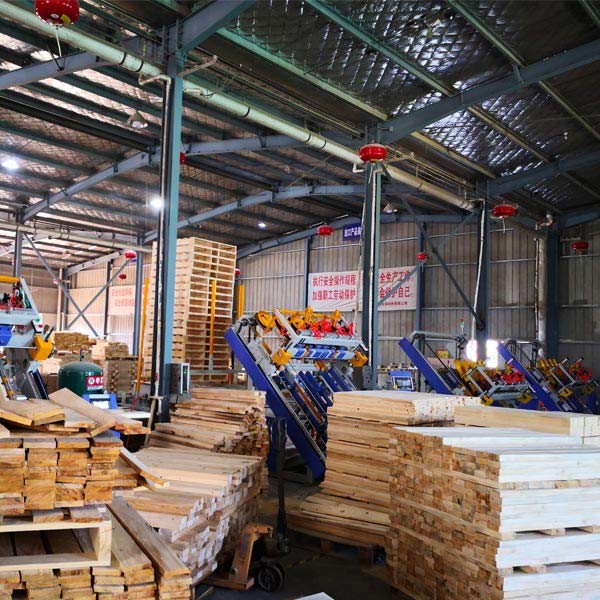 Automatic Stringer Pallet Making Equipment