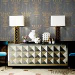 Room Interior Wallpaper Natural Fiber Material 0.53*10M Size HML8A013