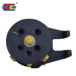 Excavator Swivel Joint Hydraulic Center Joint Black For EC80