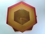 Hexagon Shape Personalized Rigid Gift Boxes, Luxury Food Packaging Box For