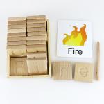 26 Alphabet Letters Children Wooden Toys Educational For Children Students