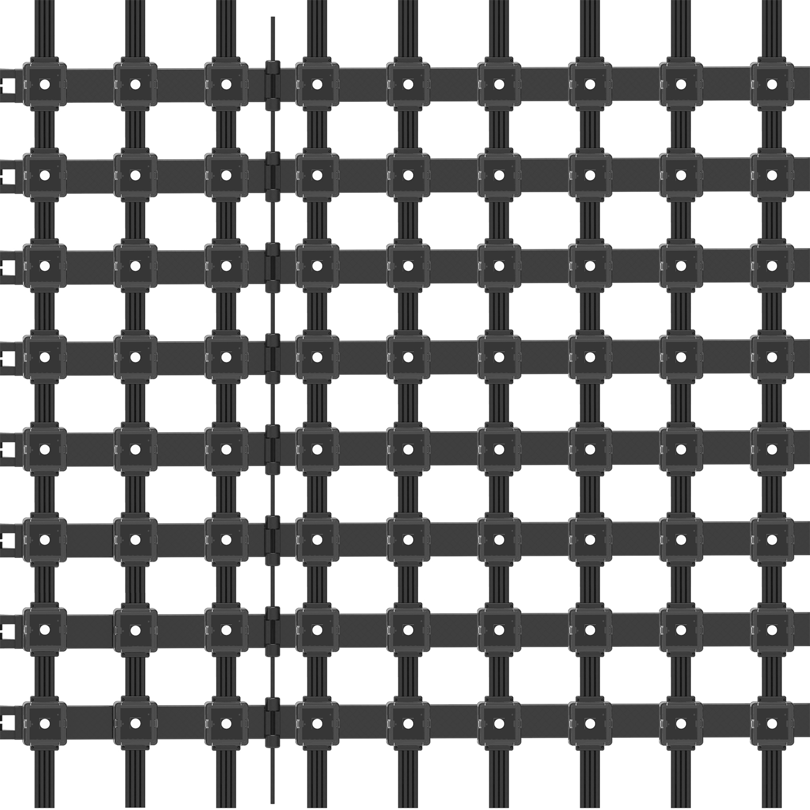 Custom RGB Outdoor Indoor Led Square Mesh Screen Waterproof