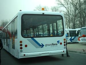 Wholesale 3 Engine 22 Seat Tarmac Coach Ramp Bus for Airport DC24V / 240W from china suppliers