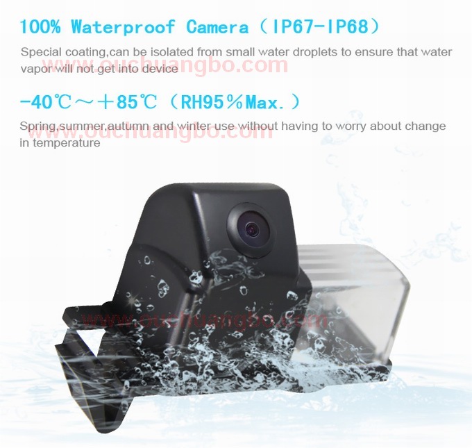 Ouchuangbo Car Rearview Reverse Back Up Parking Safety for Nissan Livina OCB-T6872