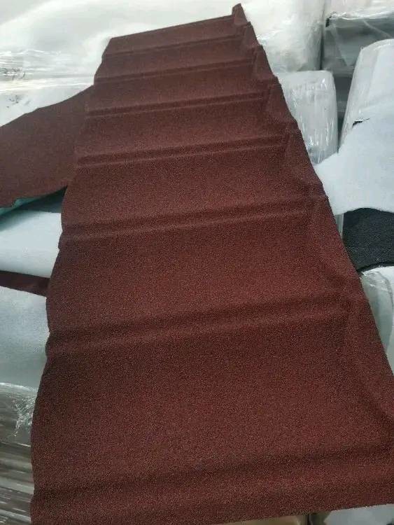 1340mm*420mm Stone Coated Steel Tiles For Villa House Roofing