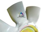 8 Holes Excavator Engine Fan Blades R225-7 Motor Spare Parts