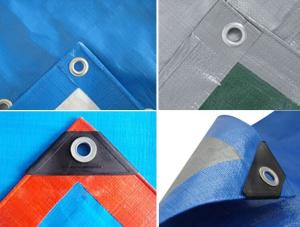 Wholesale Waterproof Tarpaulin Sheet , Plastic Woven Polyethylene Laminated PE Tarpaulin Roll from china suppliers