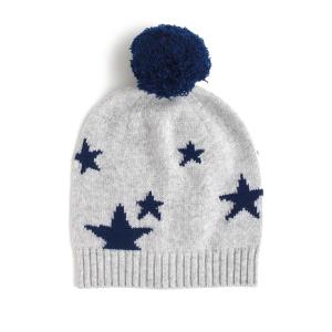 Wholesale Thick Winter Womens Knit Beanie Hats , Stylish Cool Knit Hat With Pom Pom from china suppliers