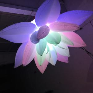 Wholesale Customized Inflatable LED Light Advertising Giant Inflatable Flowers from china suppliers