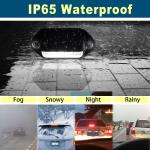 12V-24V DC Waterproof Plate Light Lamp Taillight For Truck SUV Trailer Van RV