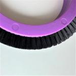 Stentex Brand Stenter Machine Parts Brush Wheel Black Nylon Hair Plastic