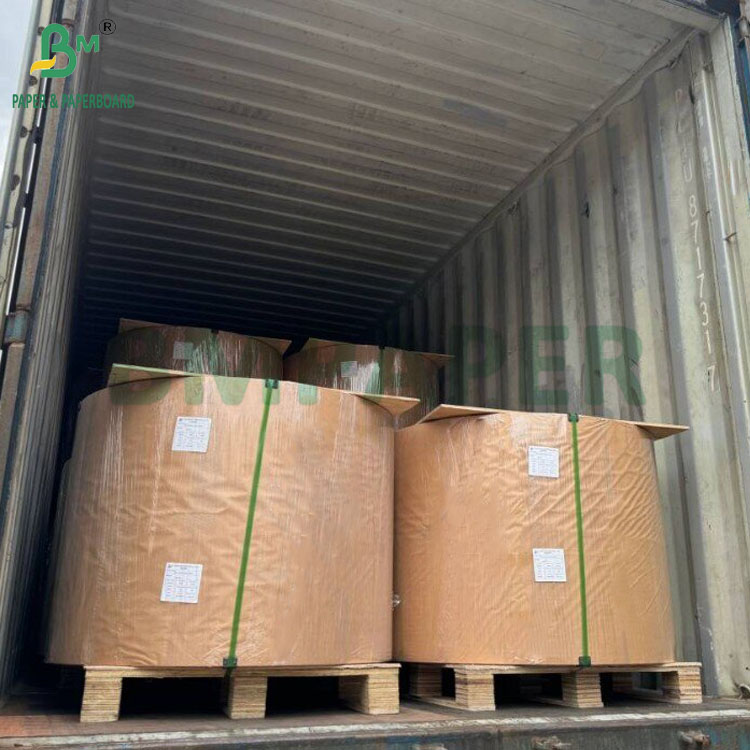 60# 90gsm Coated One Side C1S Paper Sheets For Food Labels 32'' x 24'' 