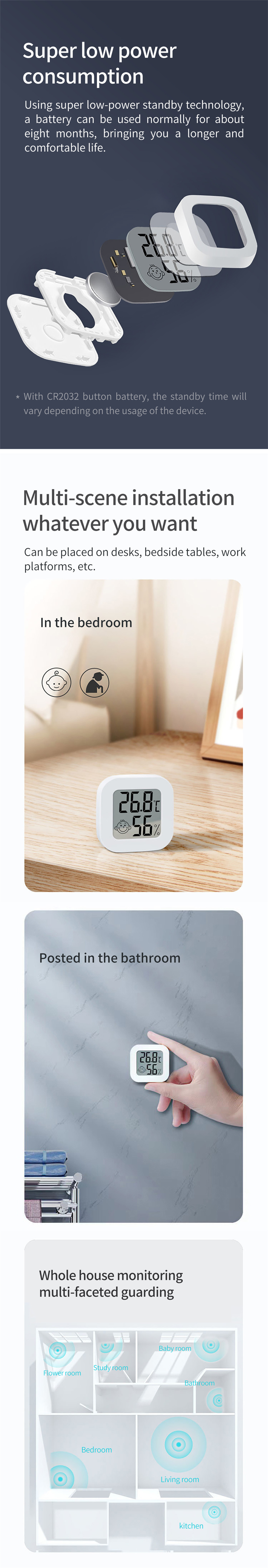 Bluetooth Temperature Humidity Sensor(ZG227)