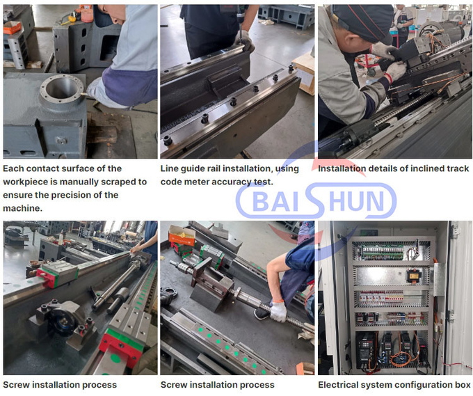 TCK40 Slant Bed Cnc Turning Centers Metal Machining Center Lathe