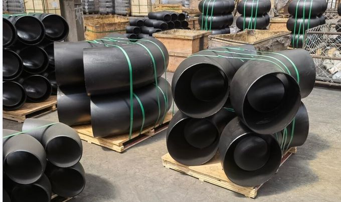 ASME B16.9 Butt Welded Pipe Fittings SCH10 SCH20 STD SCH40 SCH80 Black Steel Elbow 2