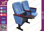 Gravity Wear - Resistant Fabric Church Auditorium Chairs With Writing Pad