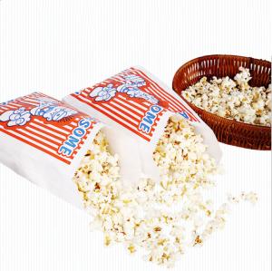 Wholesale Customized Popcorn Snack Bags , Biodegradable Paper Popcorn Chip Bag from china suppliers